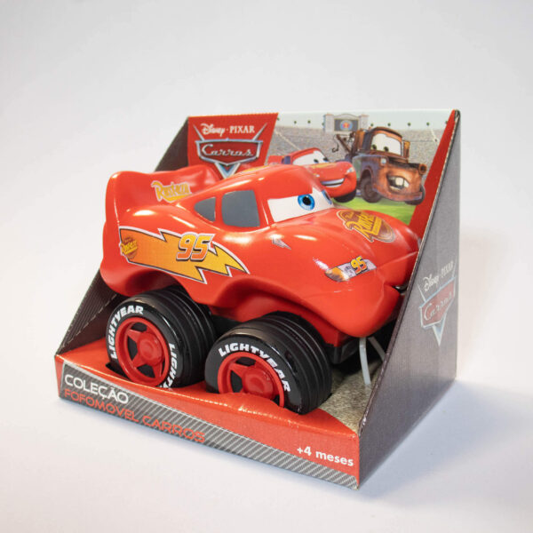 Brinquedo Veiculo Coleçao Fofomovel Carros Relâmpago Mcqueen-Lider