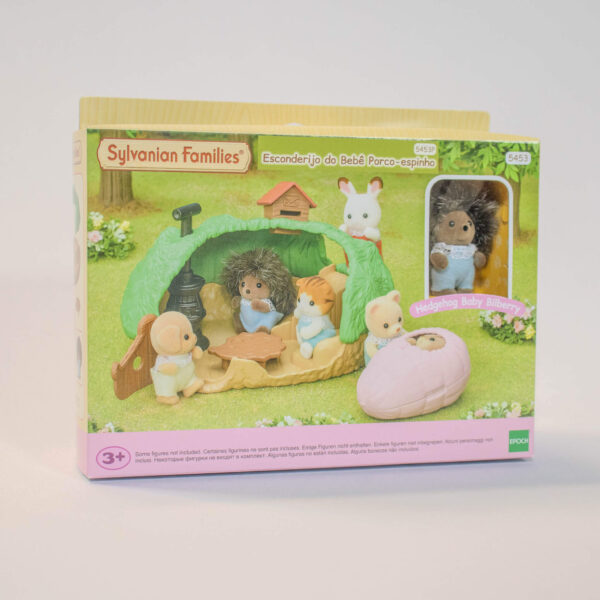 Coleção Sylvanian Families Esconderijo Bebê Porco-espinho.