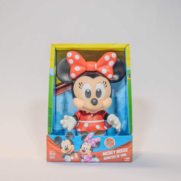 Boneco Vinil Minnie Baby Lider