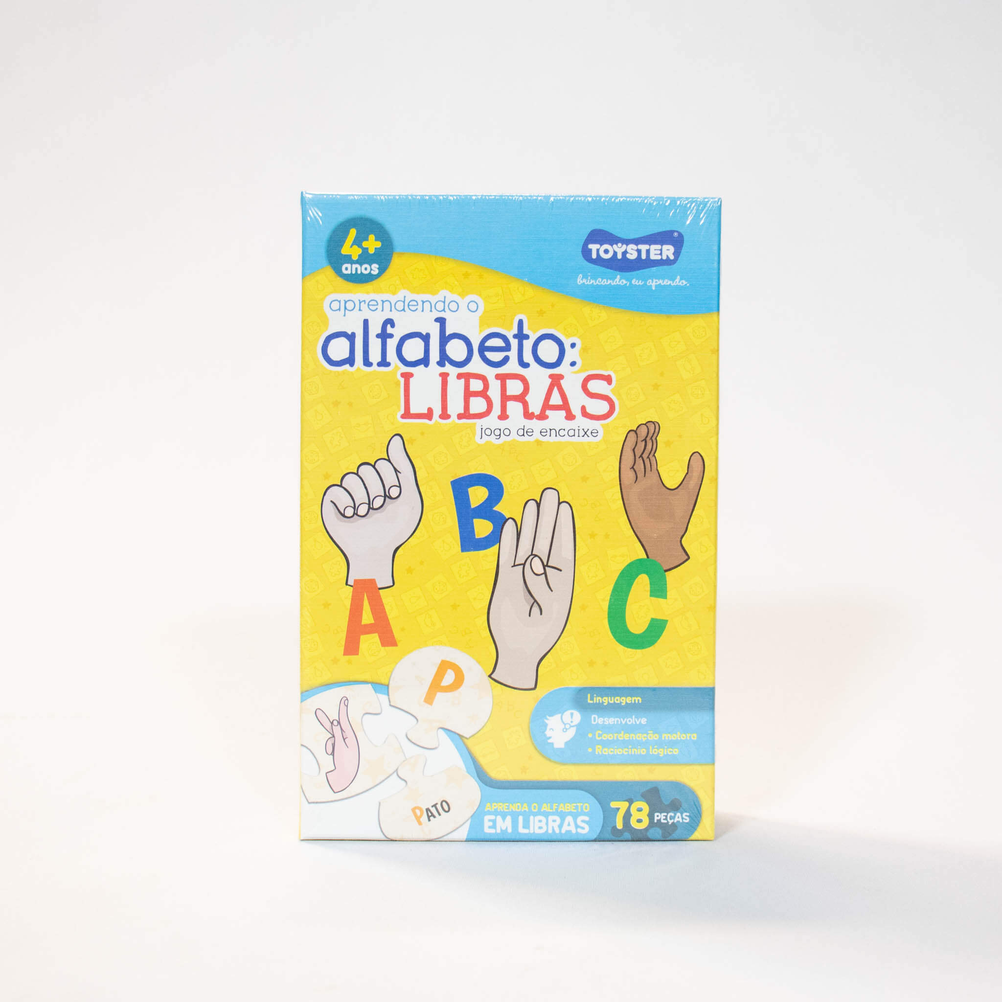 Jogo Educativo Aprendendo o alfabeto em libras Toyster