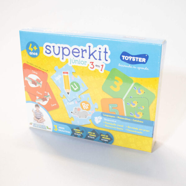 Super kit educativo Júnior 3 em 1-Toyster