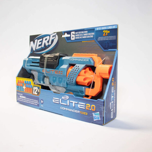 Lançador Commander RD6 Nerf Elite 2.0