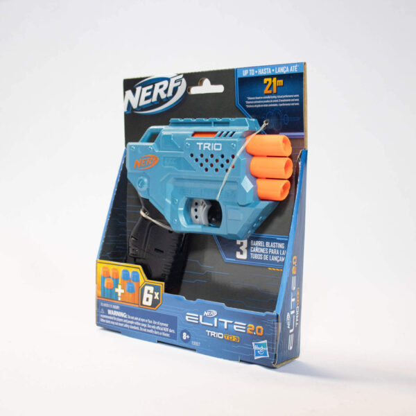 Lançador Nerf Elite 2.0 Trio TD- 3 Hasbro.