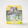 Sylvanian Families Amigos Caminhando Na Chuva